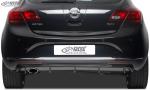 RDX Heckansatz für OPEL Astra J Diffusor Heckblende Heckdiffusor