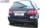 RDX Heckdiffusor U-Diff für MERCEDES B-Klasse T 245 Diffusor Heck Ansatz