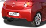 RDX Heckansatz für MITSUBISHI Space Star & Mirage -2016 Diffusor Heckblende Heckdiffusor