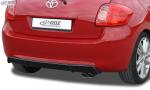 RDX Heckansatz für TOYOTA Auris E150 (-2010) Diffusor Heckblende Heckdiffusor