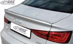 RDX Hecklippe für AUDI A3 8VS Limousine , 8V7 Cabrio Heckklappenspoiler Heckspoiler