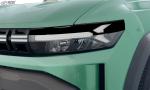 RDX Scheinwerferblenden für DACIA Duster III DJF (Mod. 2024-heute) & Bigster DJF (Mod. 2025-heute) schwarz glänzend Böser Blick