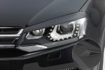 CSR Scheinwerferblenden für VW Touareg II (Typ 7P) SB085-L Lackierung erforderlich (schwarz matt)