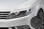 CSR Scheinwerferblenden für VW CC (Typ 35) SB099-L schwarz matt (Lackierung erforderlich)