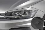CSR Scheinwerferblenden für VW Polo VI (Typ AW) SB287-L schwarz matt (Lackierung erforderlich)