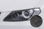 CSR Scheinwerferblenden für Seat Exeo 3R SB290-L schwarz matt (Lackierung erforderlich)