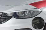 CSR Scheinwerferblenden für Fiat Tipo (Typ 356) SB293-G Glossy schwarz Hochglanz (keine Lackierung erforderlich)