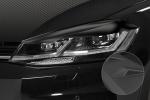 CSR Scheinwerferblenden für VW Golf 7 (Typ AU) SB301-L Lackierung erforderlich (schwarz matt)