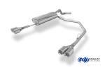 Fox Endschalldämpfer für VW Bora 1J/ Bora Variant 1J – Ausgang rechts/links – 2x76 mm (Typ 13)