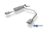 Fox Endschalldämpfer für VW Bora 1J/ Bora Variant 1J – Ausgang rechts/links – 135x80 mm (Typ 53)