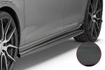 CSR Seitenschweller mit ABE für VW Golf 7 GTI TCR SS457-S Strukturiert schwarz matt (keine Lackierung erforderlich)