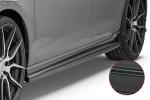 CSR Seitenschweller mit ABE für VW Golf 7 GTI TCR SS457-L Lackierung erforderlich (schwarz matt)