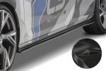 CSR Seitenschweller mit ABE für VW Golf 7 (Typ AU) SS461-G Glossy schwarz glänzend (keine Lackierung erforderlich)