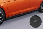 CSR Seitenschweller mit ABE für VW Polo VI 2G Typ AW SS462-S schwarz matt strukturiert (keine Lackierung erforderlich)