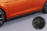 CSR Seitenschweller mit ABE für VW Polo VI 2G Typ AW SS462-G Glossy schwarz Hochglanz (keine Lackierung erforderlich)