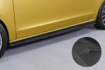 CSR Seitenschweller mit ABE für VW up!, Seat Mii, Skoda Citigo SS463-L Lackierung erforderlich (schwarz matt)