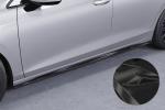 CSR Seitenschweller mit ABE für VW Golf 8 (Typ CD) SS467-G Glossy schwarz glänzend (keine Lackierung erforderlich)