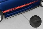 CSR Seitenschweller mit ABE für Fiat Abarth 595 SS475-M Carbon Look matt strukturiert (keine Lackierung erforderlich)
