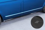 CSR Seitenschweller mit ABE für VW T5 / T6 / T6.1 Bus SS476-S Strukturiert schwarz matt (keine Lackierung erforderlich)