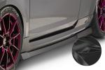 CSR Seitenschweller mit ABE für Ford Focus MK2 ST / Sport SS478-G Glossy schwarz Hochglanz (keine Lackierung erforderlich)