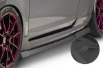 CSR Seitenschweller mit ABE für Ford Focus MK2 ST / Sport SS478-L schwarz matt (Lackierung erforderlich)
