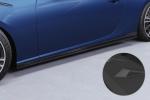 CSR Seitenschweller mit ABE für Toyota GT86 (ZN6) SS482-S schwarz matt strukturiert (keine Lackierung erforderlich)