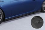 CSR Seitenschweller mit ABE für Toyota GT86 (ZN6) SS482-L schwarz matt (Lackierung erforderlich)