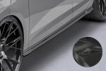 CSR Seitenschweller mit ABE für Seat Leon 3 (Typ 5F) Cupra/FR SS488-C Carbon Look glänzend (keine Lackierung erforderlich)