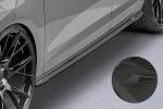 CSR Seitenschweller mit ABE für Seat Leon 3 (Typ 5F) Cupra/FR SS488-M Carbon Look matt strukturiert (keine Lackierung erforderlich)