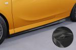 CSR Seitenschweller mit ABE für Opel Corsa E OPC SS507-C Carbon Look Hochglanz (keine Lackierung erforderlich)