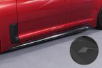 CSR Seitenschweller mit ABE für Kia Stinger GT SS509-S Strukturiert schwarz matt (keine Lackierung erforderlich)