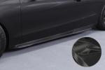 CSR Seitenschweller mit ABE für Audi A5 8T Coupe und Cabrio SS512-C Carbon Look Hochglanz (keine Lackierung erforderlich)