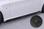 CSR Seitenschweller mit ABE für BMW 3er E90 / E91 SS513-M Carbon Look matt strukturiert (keine Lackierung erforderlich)