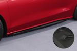CSR Seitenschweller mit ABE für Ford Focus MK4 Turnier SS518-M Carbon Look matt strukturiert (keine Lackierung erforderlich)