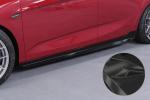 CSR Seitenschweller mit ABE für Opel Astra K SS526-C Carbon Look Hochglanz (keine Lackierung erforderlich)