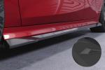 CSR Seitenschweller mit ABE für Toyota Yaris 4 (XP21) SS534-S schwarz matt strukturiert (keine Lackierung erforderlich)