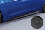 CSR Seitenschweller mit ABE für BMW 3er F30 / F31 SS537-L Lackierung erforderlich (schwarz matt)