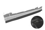 CSR Seitenschweller mit ABE für Audi A3 8V Cabrio S-Line SS539-C Carbon Look Hochglanz (keine Lackierung erforderlich)