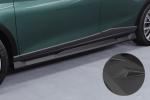 CSR Seitenschweller mit ABE für Hyundai Bayon SS540-L schwarz matt (Lackierung erforderlich)