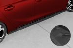 CSR Seitenschweller mit ABE für Opel Corsa F SS541-L schwarz matt (Lackierung erforderlich)