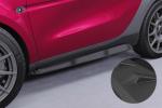 CSR Seitenschweller mit ABE für Smart Fortwo 453 SS543-L schwarz matt (Lackierung erforderlich)