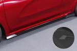 CSR Seitenschweller mit ABE für Peugeot 208 (1.Gen) GTi SS544-S schwarz matt strukturiert (keine Lackierung erforderlich)