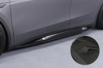 CSR Seitenschweller mit ABE für Tesla Model Y SS545-M Carbon Look matt strukturiert (keine Lackierung erforderlich)