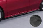 CSR Seitenschweller mit ABE für Mercedes-Benz A-Klasse (W177) AMG/AMG-Line SS547-L schwarz matt (Lackierung erforderlich)