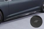 CSR Seitenschweller mit ABE für Audi A5 (F5) Coupe / Cabrio SS548-S schwarz matt strukturiert (keine Lackierung erforderlich)