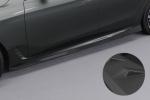CSR Seitenschweller mit ABE für BMW 6er G32 M-Paket SS562-L schwarz matt (Lackierung erforderlich)