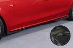 CSR Seitenschweller mit ABE für Audi A4 / S4 B8 (Typ 8K) SS571-C Carbon Look glänzend (keine Lackierung erforderlich)
