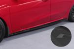 CSR Seitenschweller mit ABE für Kia Ceed / Pro Ceed (JD) GT SS576-S schwarz matt strukturiert (keine Lackierung erforderlich)
