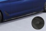 CSR Seitenschweller mit ABE für BMW 5er G31 Touring SS582-M Carbon Look matt strukturiert (keine Lackierung erforderlich)