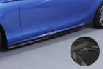 CSR Seitenschweller mit ABE für BMW 1er F21 M-Paket SS592-C Carbon Look Hochglanz (keine Lackierung erforderlich)